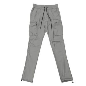 Pacsun Cargo Jogger Pants Mens XS Gray Slim Lightweight Casual Outdoor Hiking